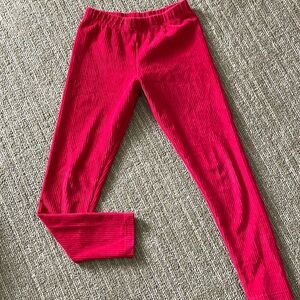 EUC Girls Hanna Anderson Res Corduroy Leggings in size 8
